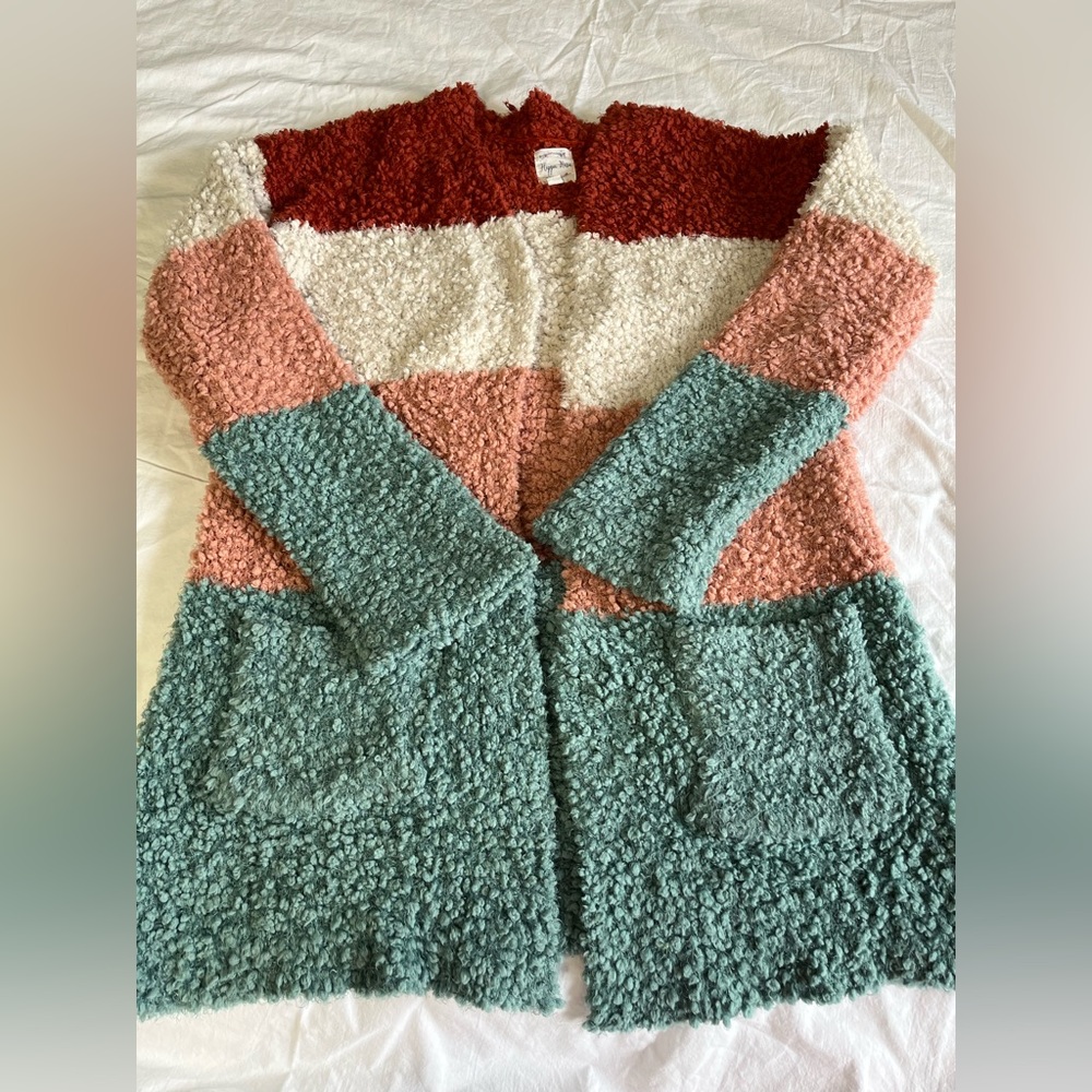 Hippie Rose Cozy Cardigan Multicolor